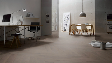 M05 OAK BASALT BROWN - 3 layers oak parquet by Ter Hürne - view 3